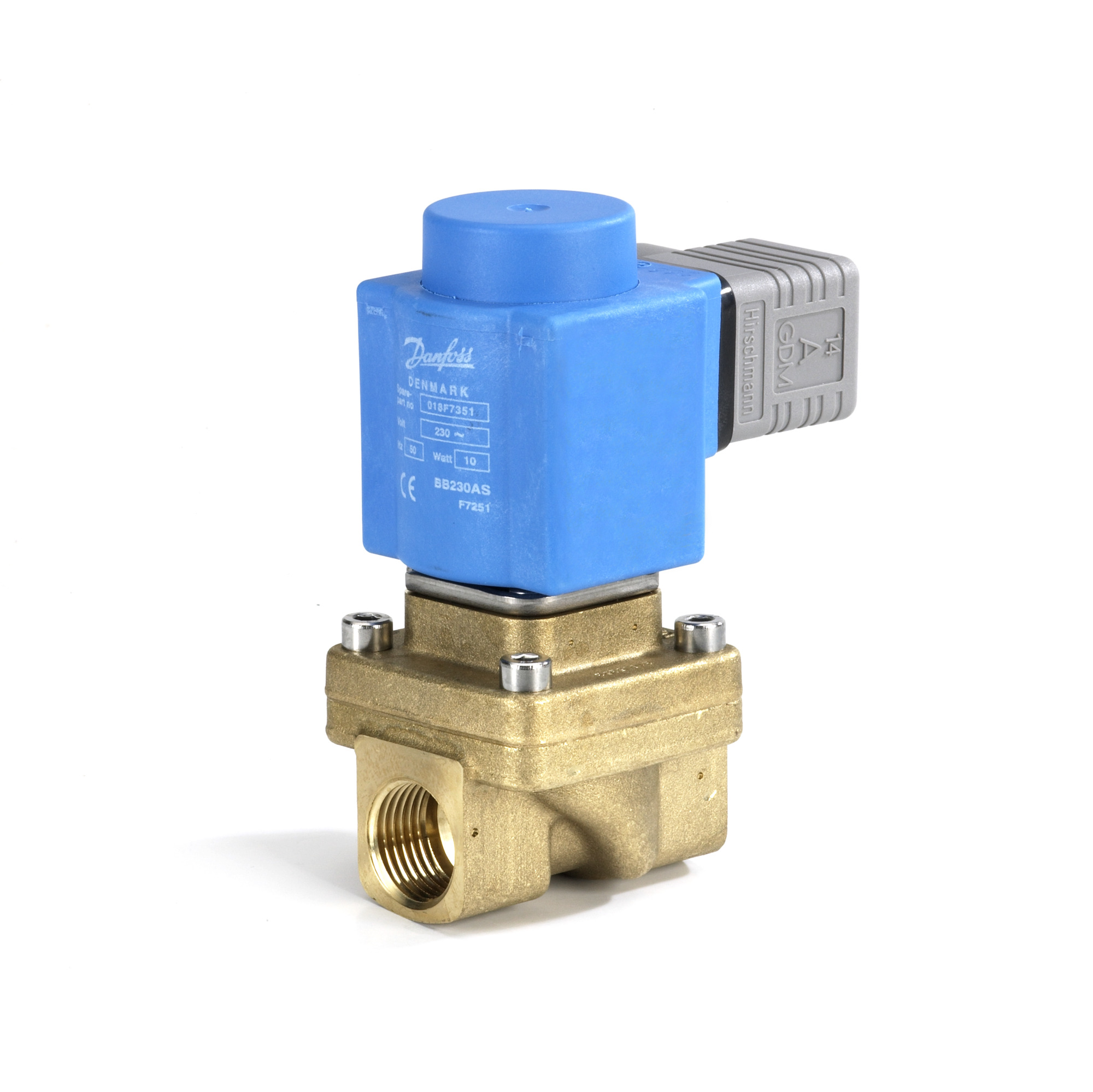 Danfoss EV250B — двухходовые электромагнитные клапаны с принудительным подъемом Клапан электромагнитный EV250B 032U5254  - Вид №22