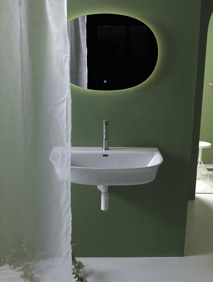 FLLAVBW8019 Подвесная раковина настенная GSG CERAMIC Flut - Вид №2