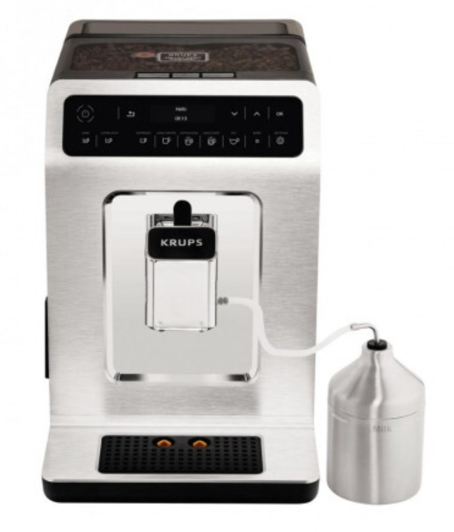 9171812 Кофемашина автоматическая Krups EA891C10 Evidence серебристый STDN-0008903 - Вид №2