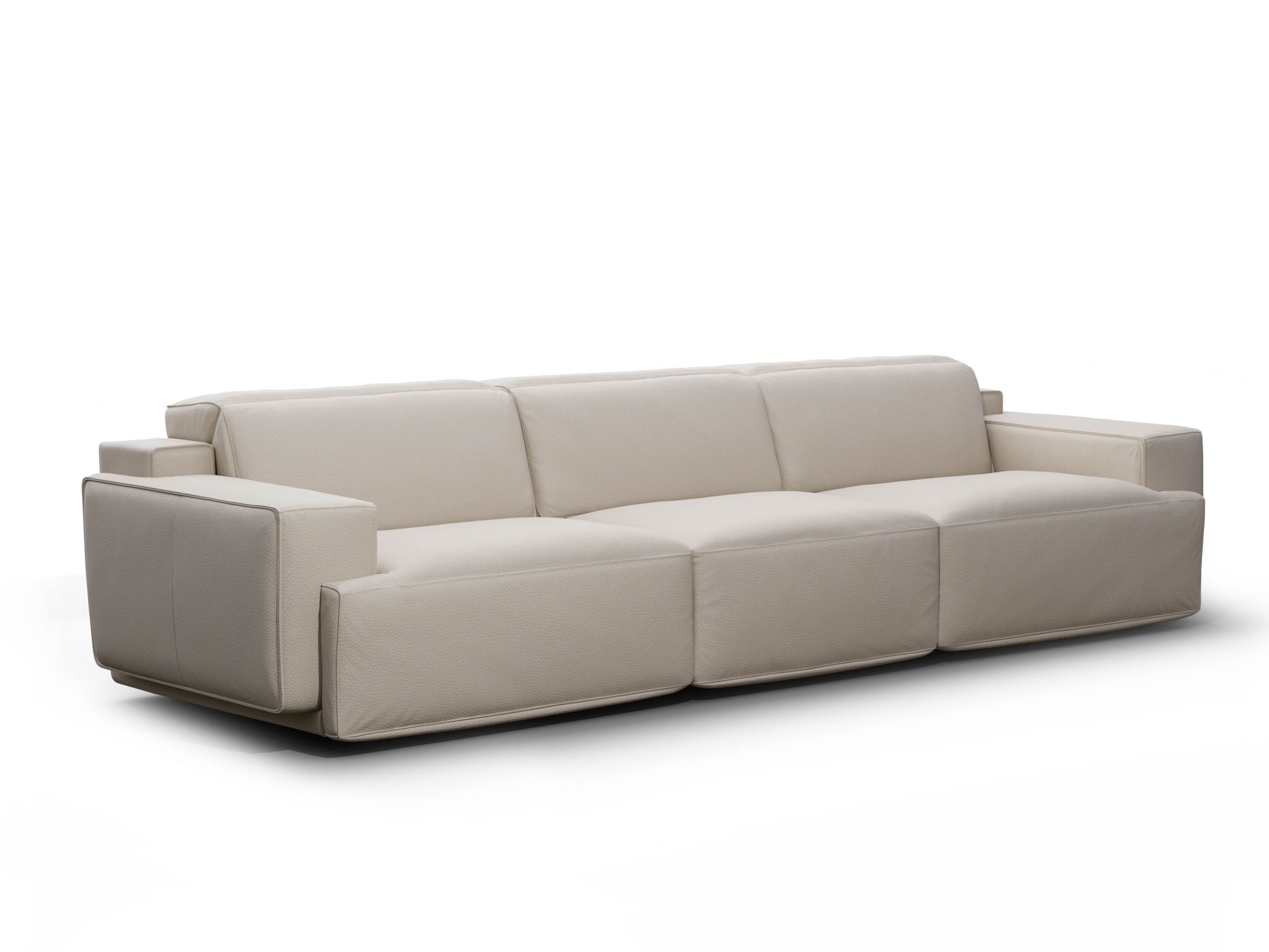 3-местный кожаный диван с откидной спинкой Natuzzi Italia IAGO ARCH-00124002 - Вид №6