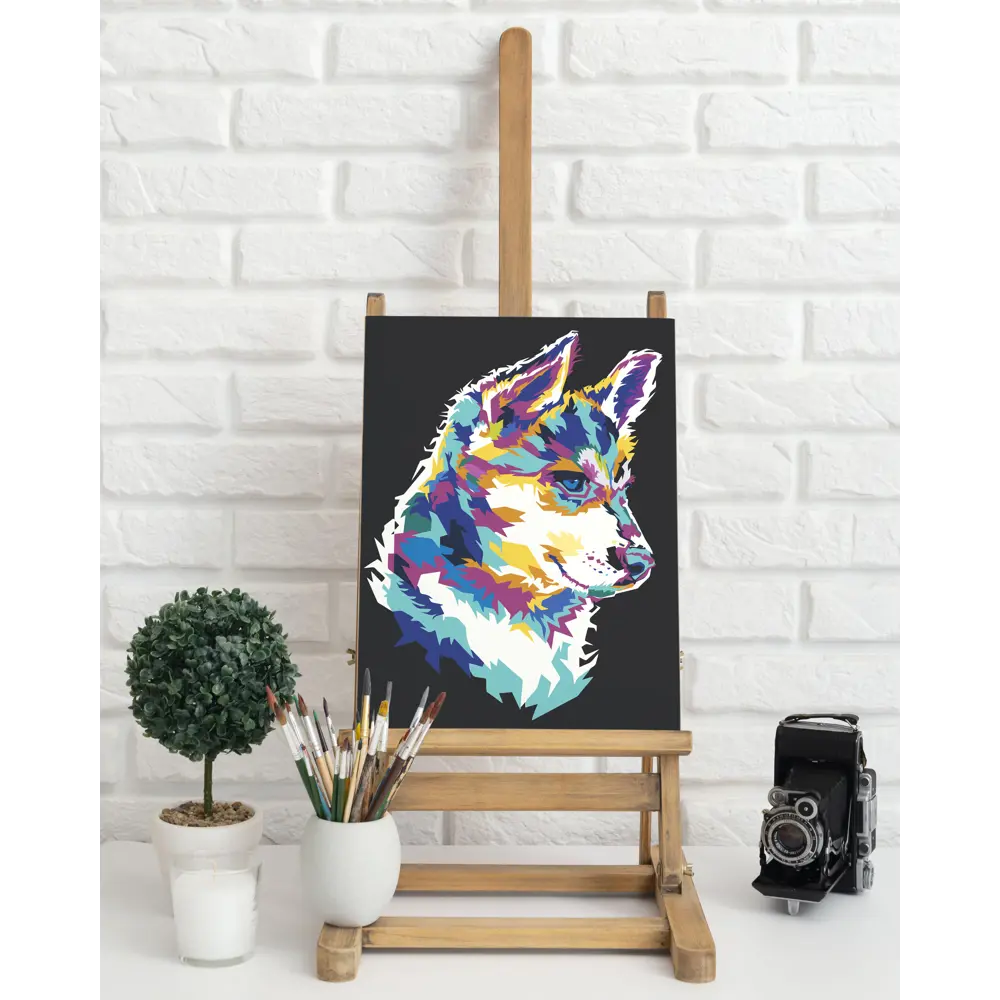 Картина по номерам Щенок 40х50 см FBRUSH STLM-2177809 - Вид №2