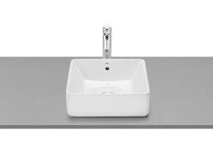 Фарфоровая столешница квадратная раковина