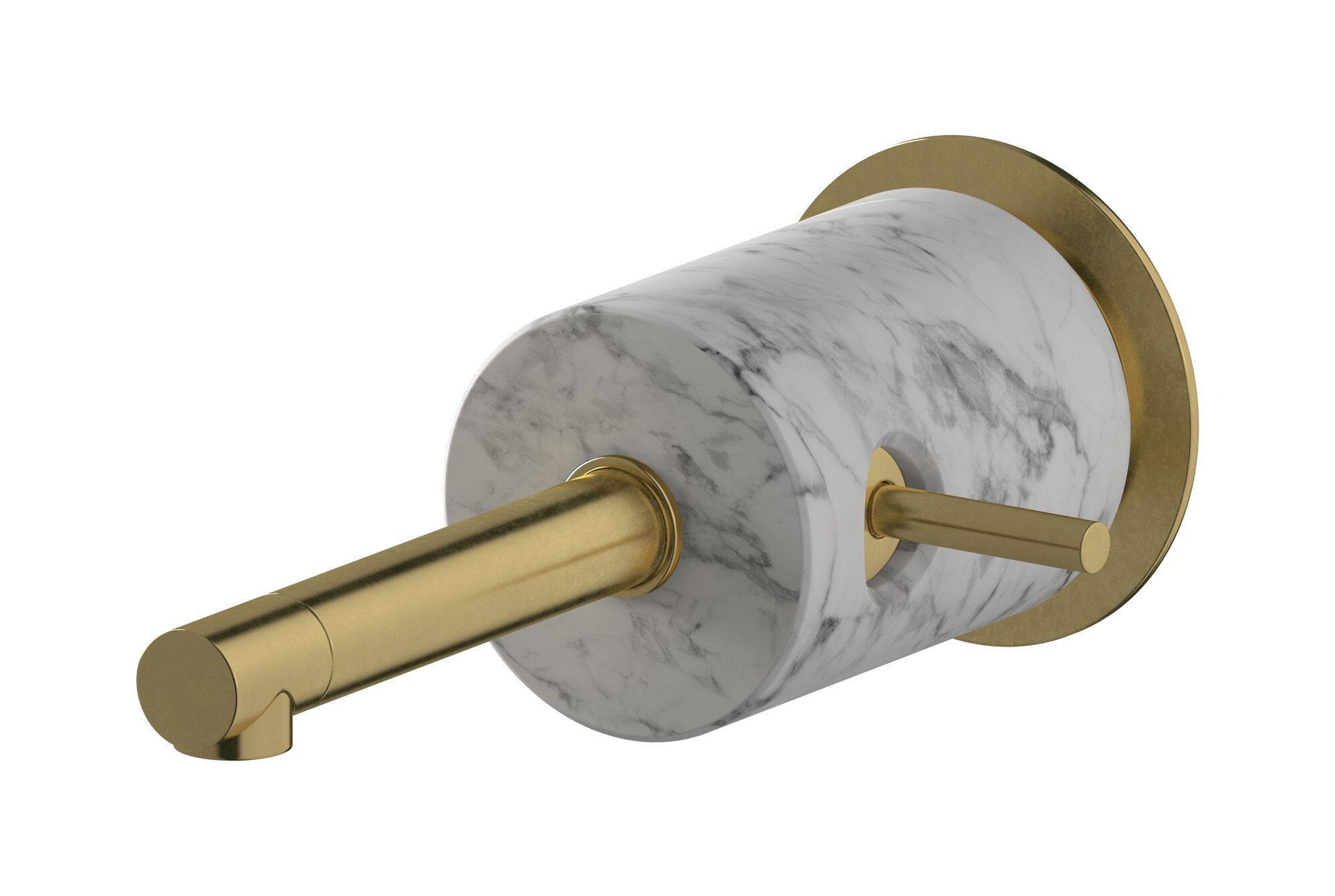Смеситель для раковины с одной ручкой из мрамора IB мрамор + мрамор Elle ARCH-00128739 - Вид №11