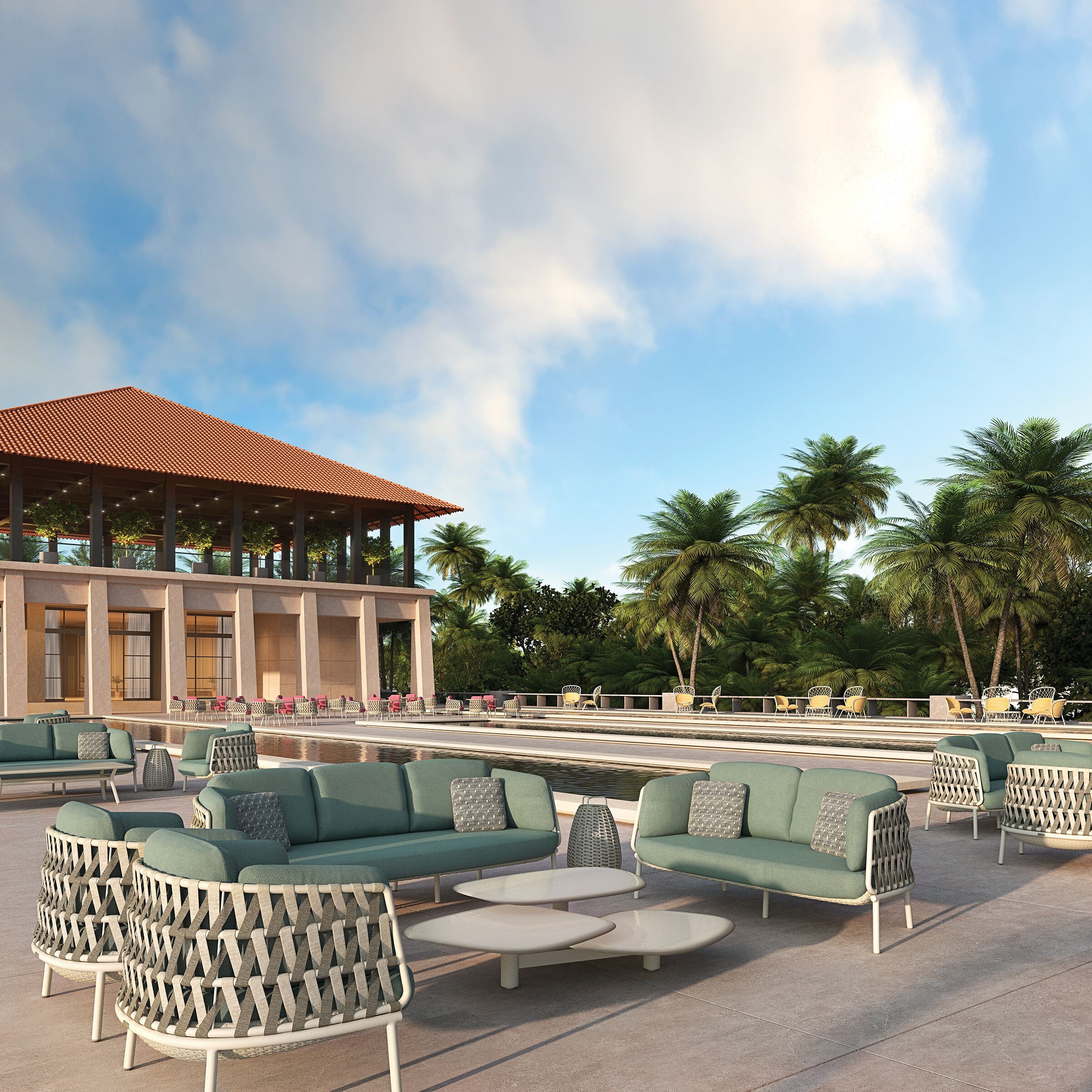 Садовое кресло с подлокотниками JANUS et Cie Boheme ARCH-00091306 - Вид №3