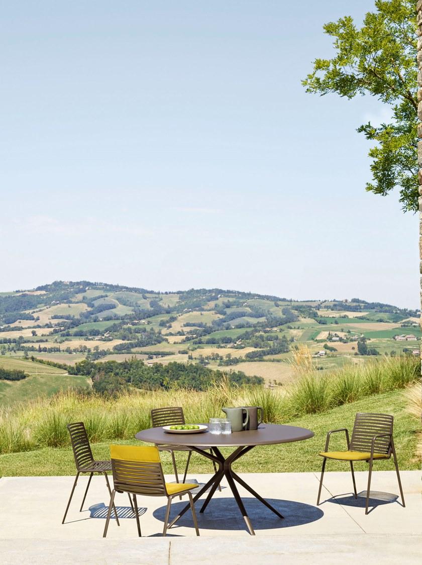 FAST Квадратный алюминиевый садовый стол Moai 92q14a - Вид №3