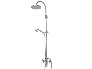 Настенная душевая колонна с душем