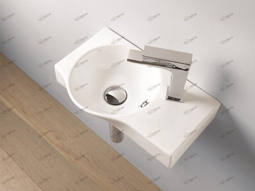 Подвесная раковина настенная овальная ArtCeram  белая sun-id-1355425