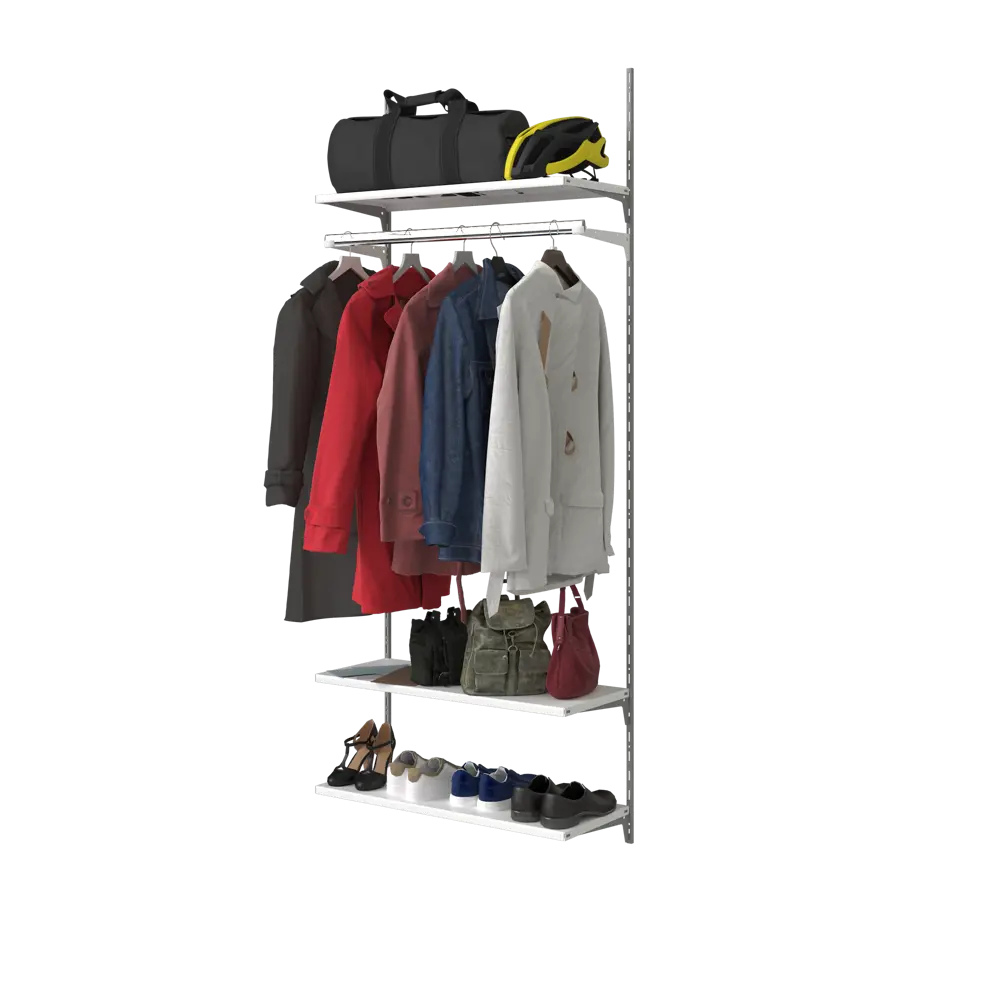 Кронштейн для штанги Spaceo цвет белый STLM-2130241 - Вид №18