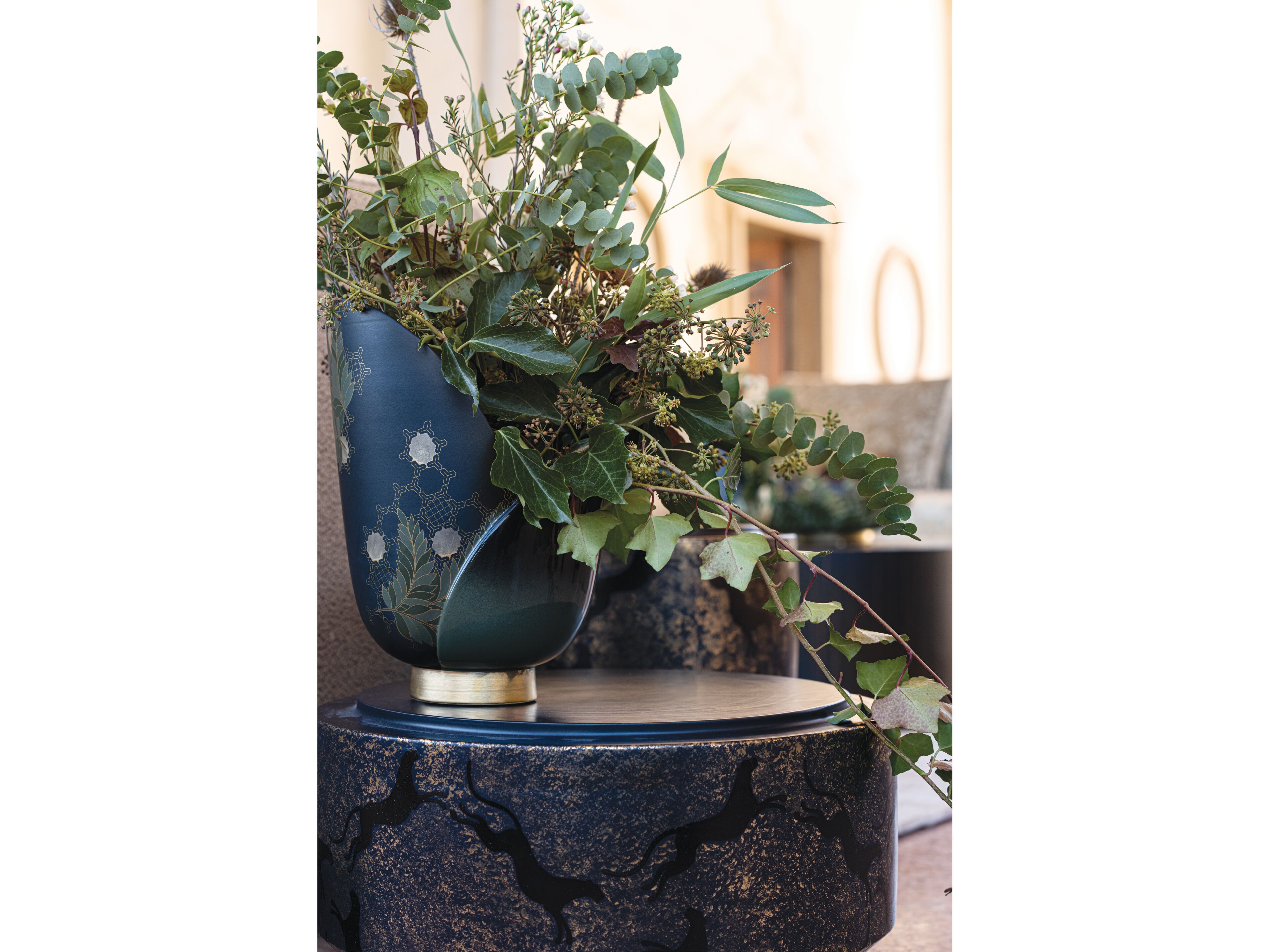 Круглый керамический журнальный столик K-3 Tora ARCH-00046091 - Вид №1