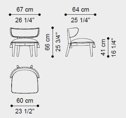 Тканевое кресло ETRO Home Interiors SHAH ARCH-00008104 - Вид №5