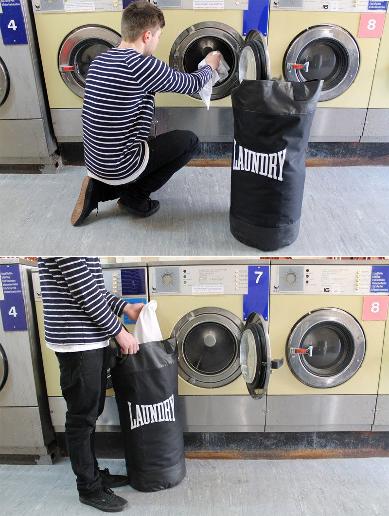 Мешок для белья черный Punch SUCK UK  00-3880723 Черный  - Вид №5