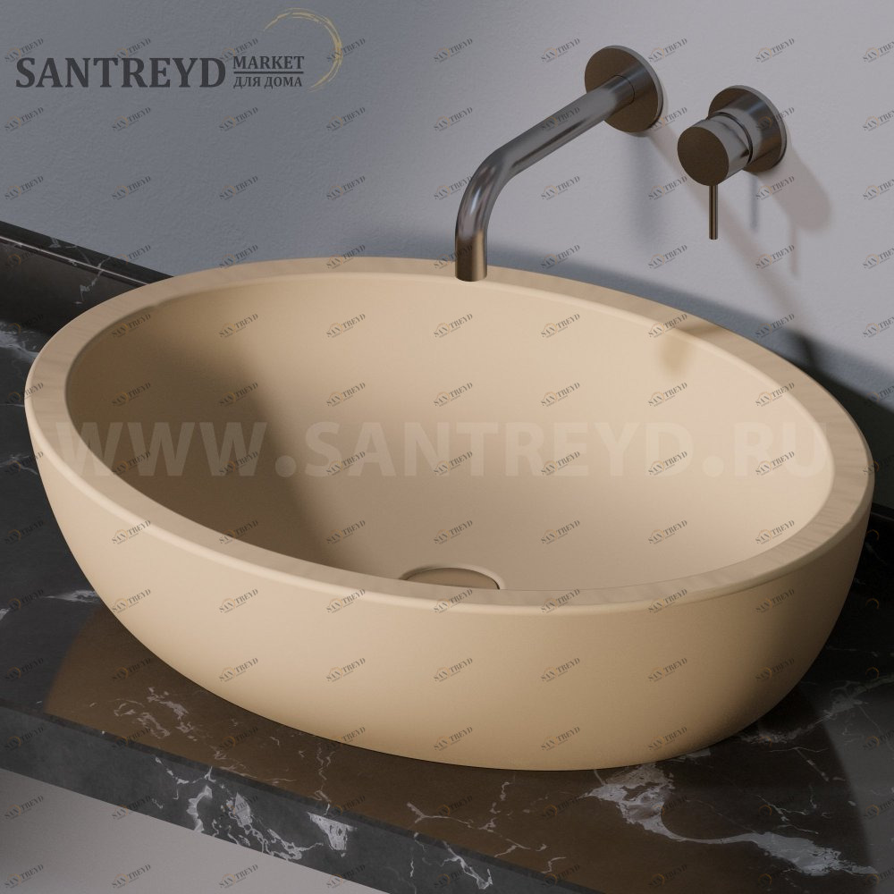 L280131 Накладная раковина на столешницу  овальная A. e T. Italia AeT ITALIA 