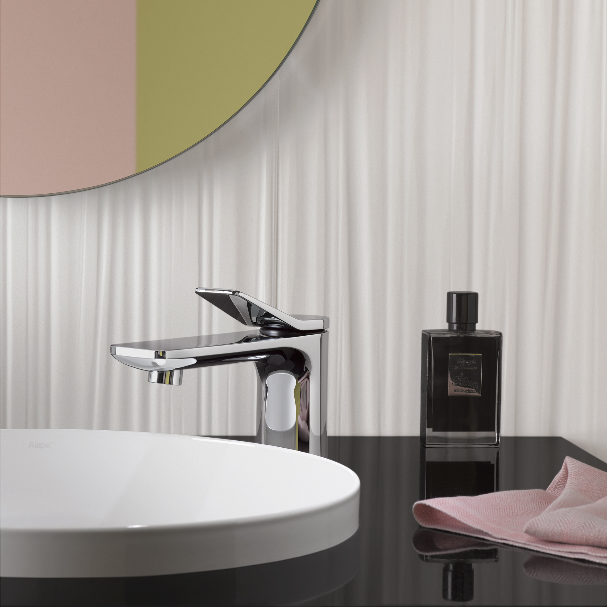 ЛИССЭ Смеситель для раковины, однорычажный, без донного клапана - Матовый хром DornBracht LISSE 33521845-93 - Вид №1