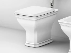 Приставной унитаз напольный Белый ArtCeram Civitas Италия