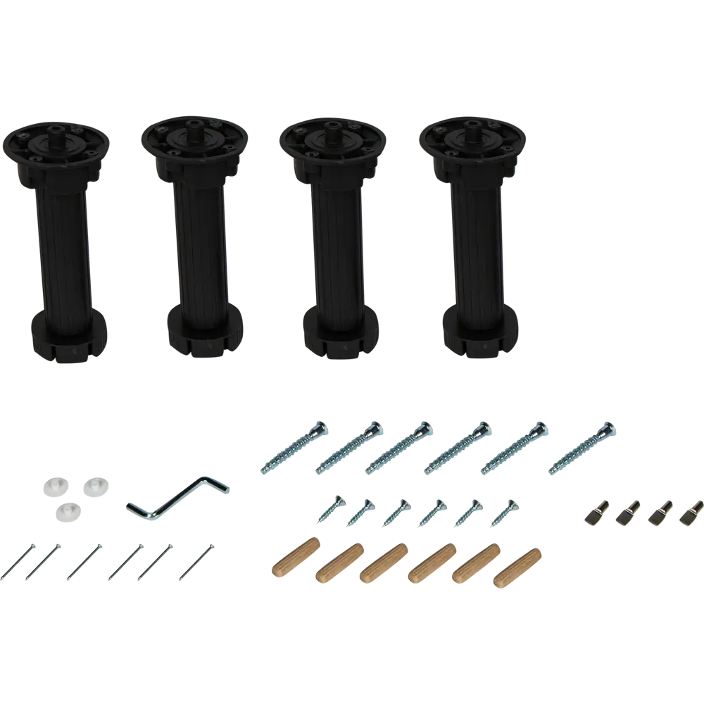 Каркас напольный 60x70x56 см, ЛДСП, цвет белый DELINIA STLM-2180071 - Вид №3
