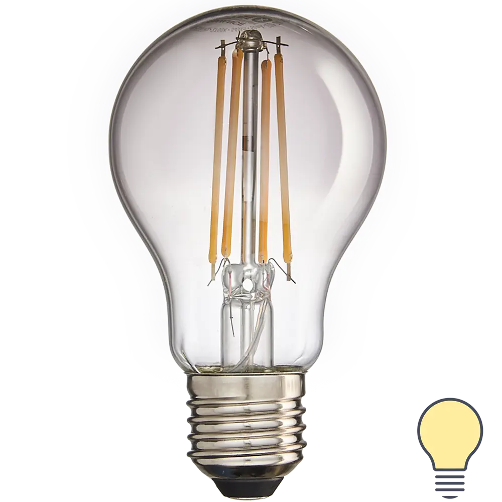 Лампа умная светодиодная Osram Smart Plus E27 220-240 В 6 Вт груша тонированная 540 лм, теплый белый свет LEDVANCE STLM-2078033