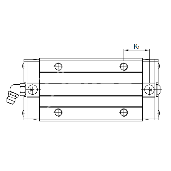 IS549 Каретка HGH25HAZAH ISKRA  - Вид №3
