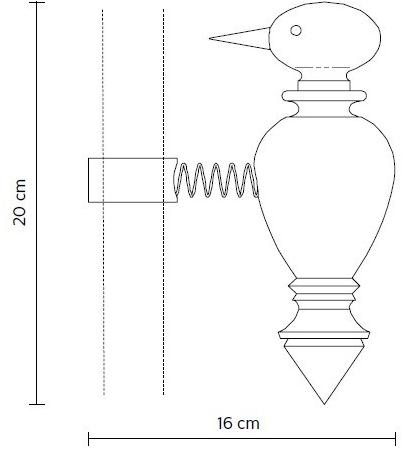 Karman Торшер Pyrex® led Accipicchio sun-id-1432097 - Вид №13