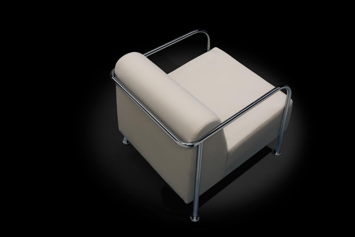 003220 Кресло белое Capdell Bridge - Вид №6