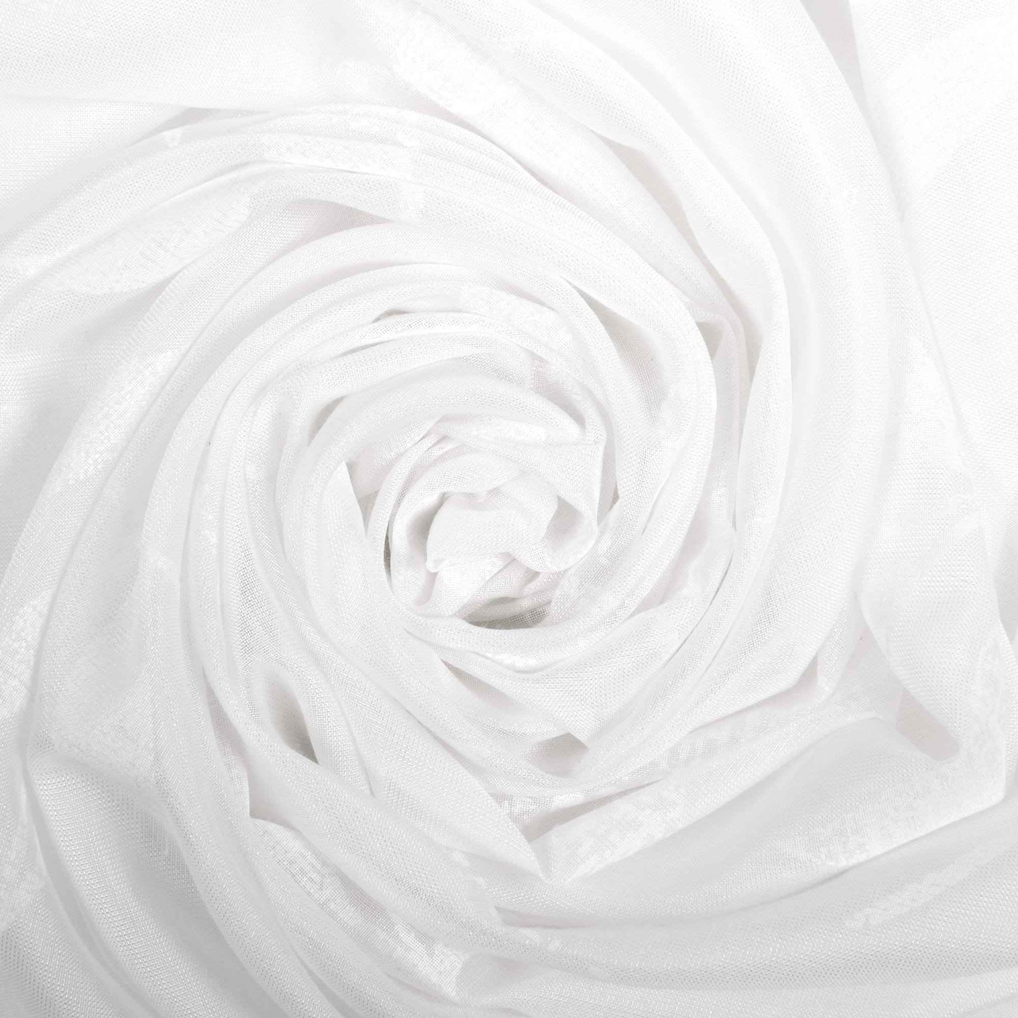 82305175 Тюль на ленте «Лепестки», 250x260 см, цветы, цвет белый Santreyd  - Вид №1