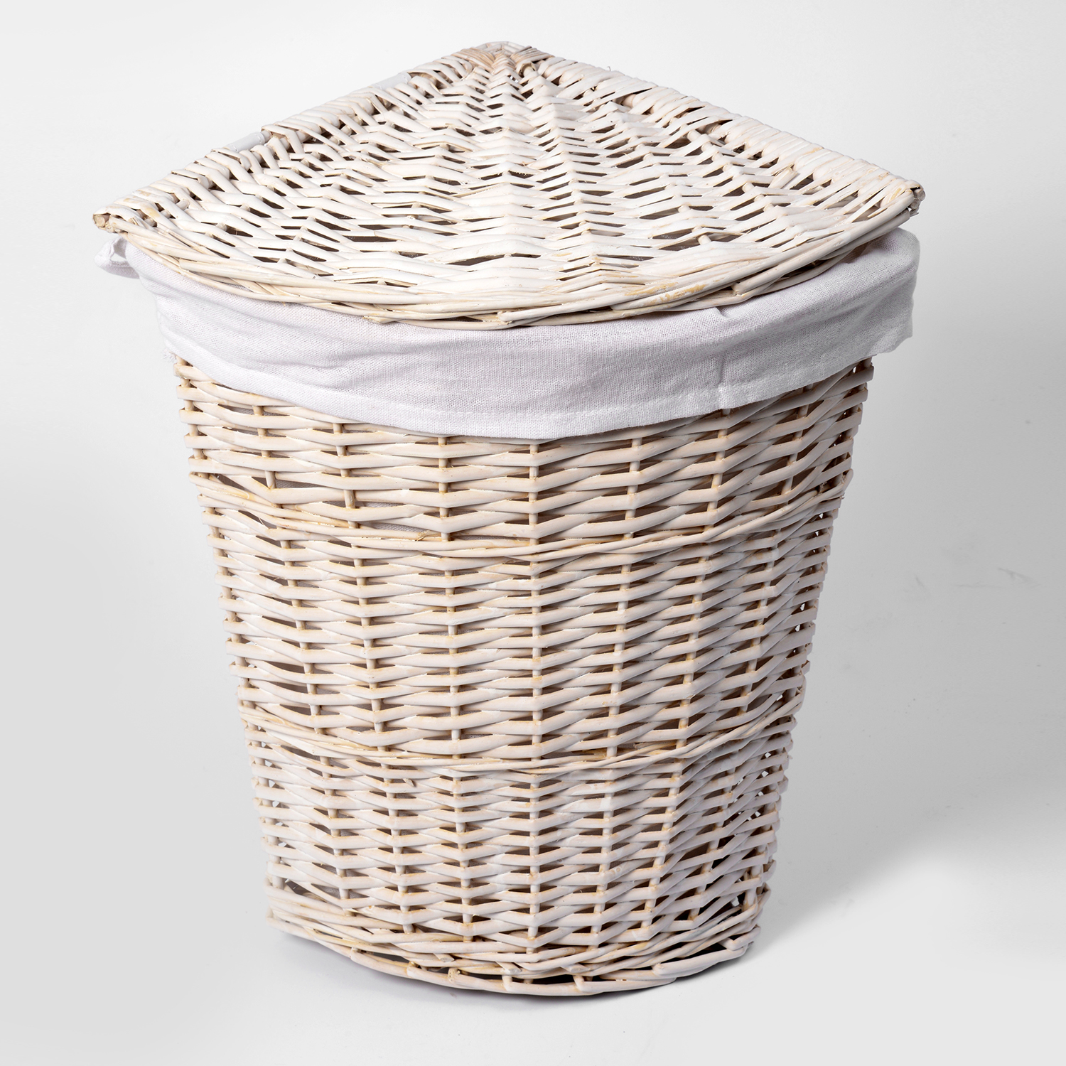 WB-560-M Vils Плетеная корзина для белья с крышкой WasserKRAFT 