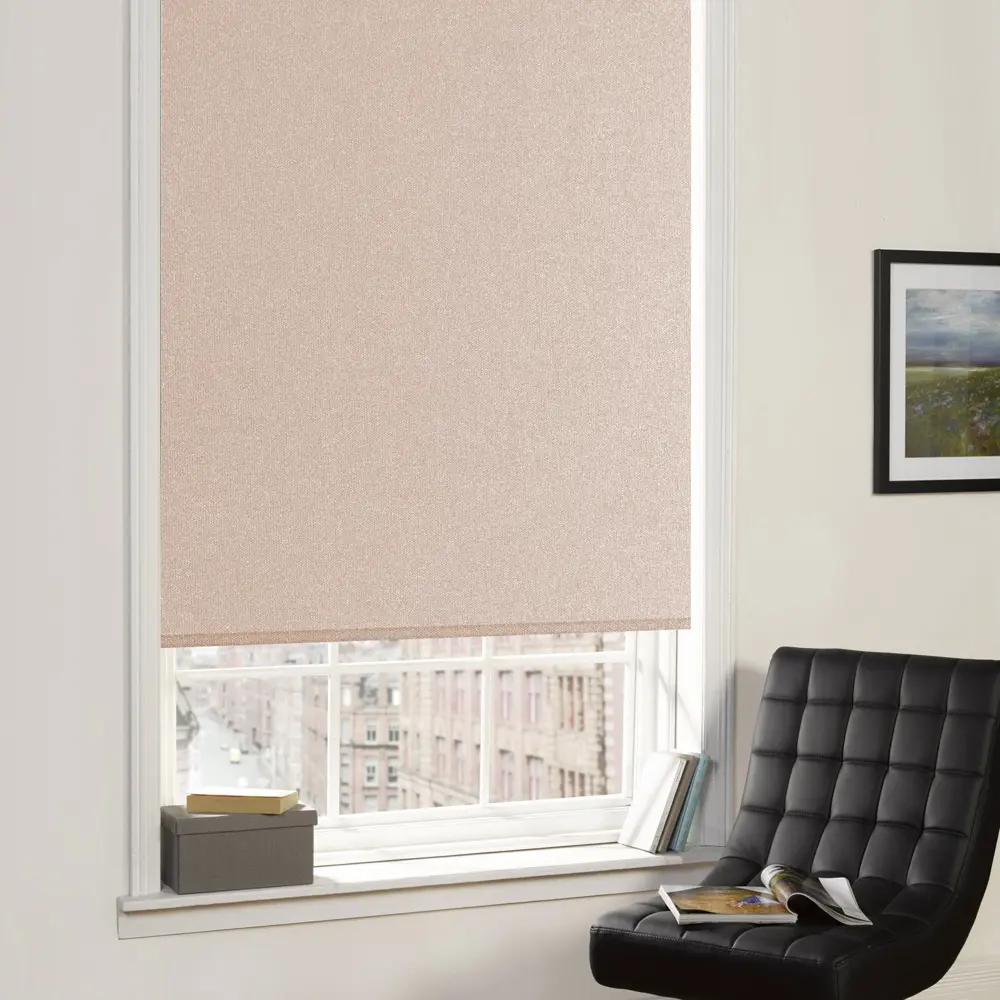 Штора рулонная Pearl 50x160 см персиковая MIAMOZA STLM-2106994 - Вид №2