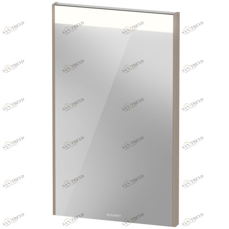 BR702007575 Brioso Зеркало с подсветкой Лен, декор Duravit