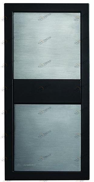 newform Настенный пульт дистанционного управления из нержавеющей стали Aqualite 69263e