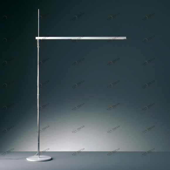 Торшер белый 139х85 см Talak lettura Fluo 0684010A ARTEMIDE  00-3882418 Бежевый;белый 