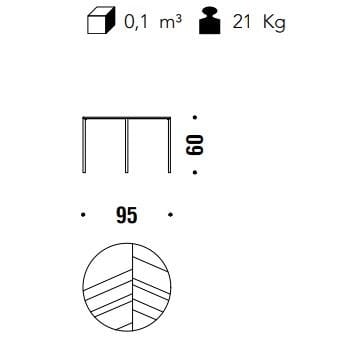 Круглый стол из метакрилата MOROSO FISHBONE ARCH-00138469 - Вид №11