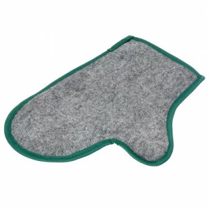 Hot Pot Рукавица банная двухсторонняя с брезентом