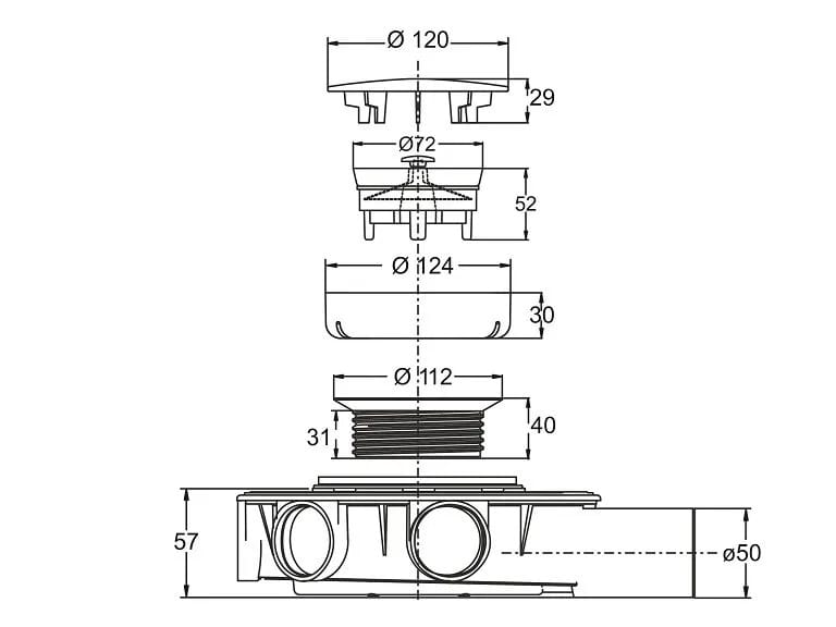Душевая кабина из нержавеющей стали Bonomini Savoisienne ARCH-00137653 - Вид №2