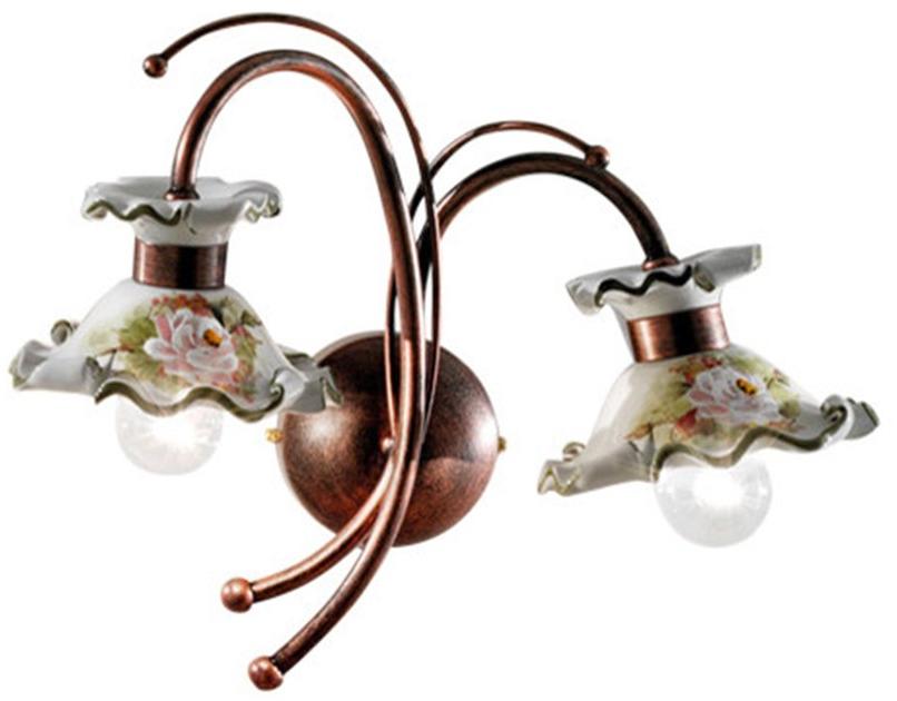 FERROLUCE Настенный керамический светильник с фиксированным кронштейном Milano C1116 - c1117 - Вид №1