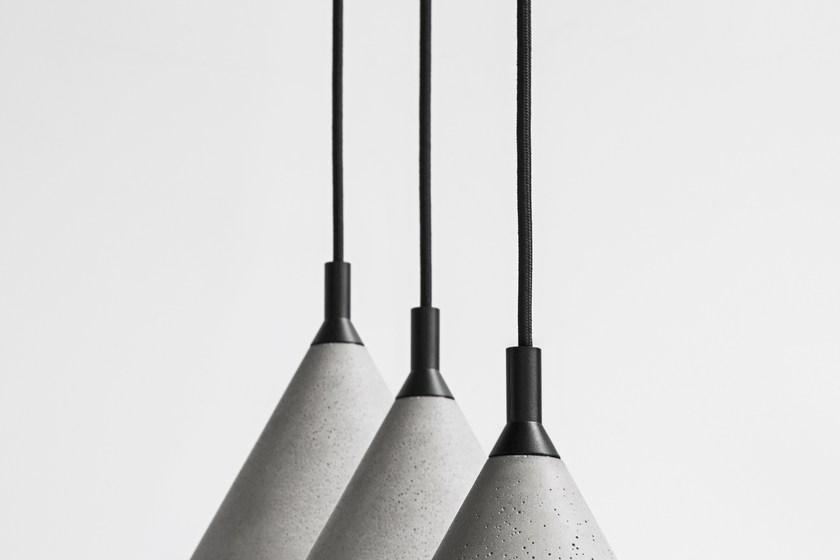 Bentu Design Подвесной светильник из бетона  C120150  - Вид №1