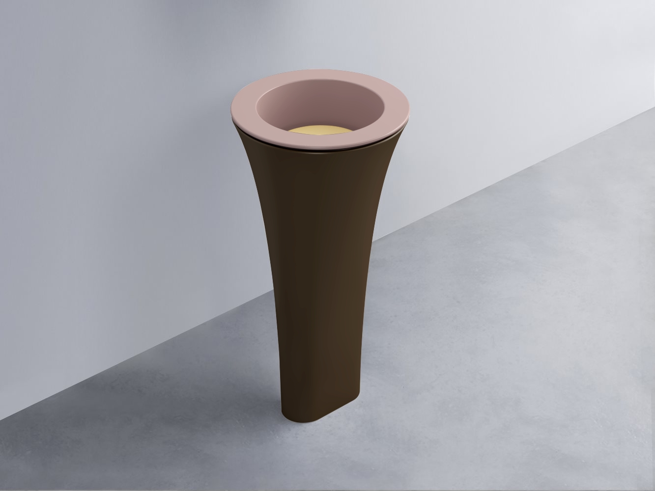AMLA45-CP+AMPILT-CN+AMCOLT-CA Раковина Amedeo Tondo отдельностоящая cielo Enjoy + Amedeo Ceramica Cielo