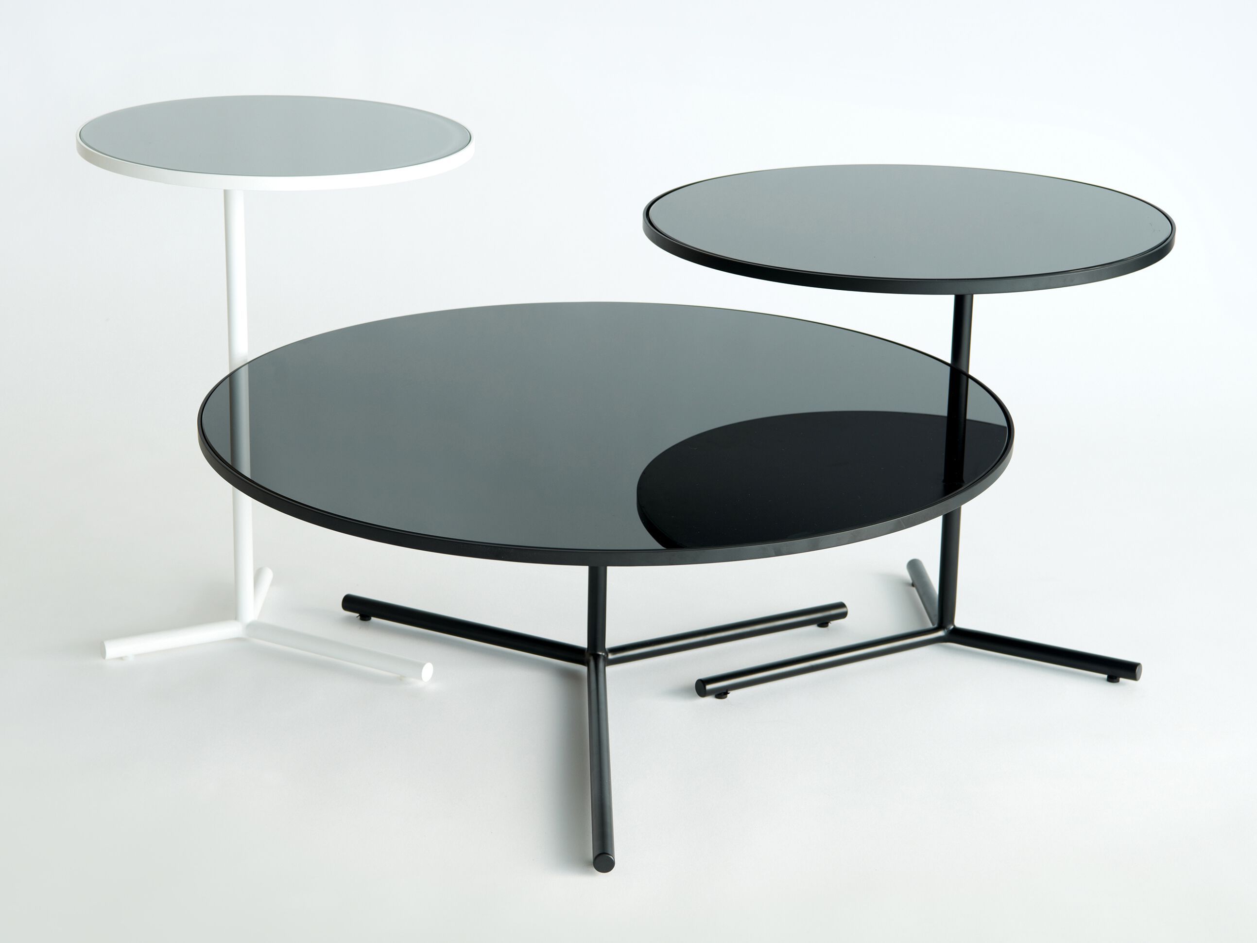 Набор стеклянных журнальных столиков Phase Design DOWNTOWN ARCH-00149640