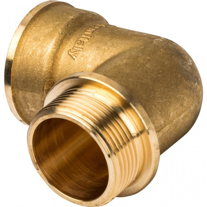 Угольник ВН с упором 1 1/4" латунь STOUT SFT0015000114 - Вид №2