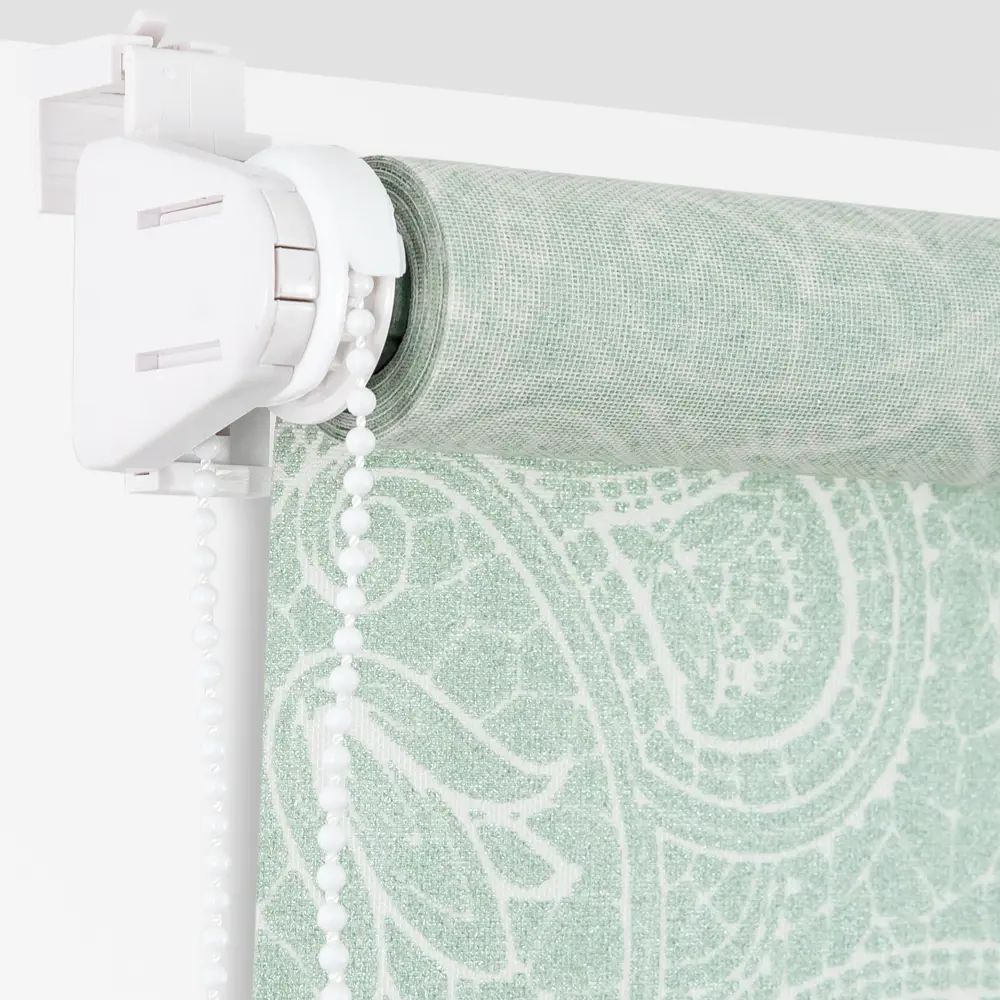 Штора рулонная «Мандала» 120х175 см, цвет бирюзовый GARDEN Нео-классика STLM-2054856 - Вид №1