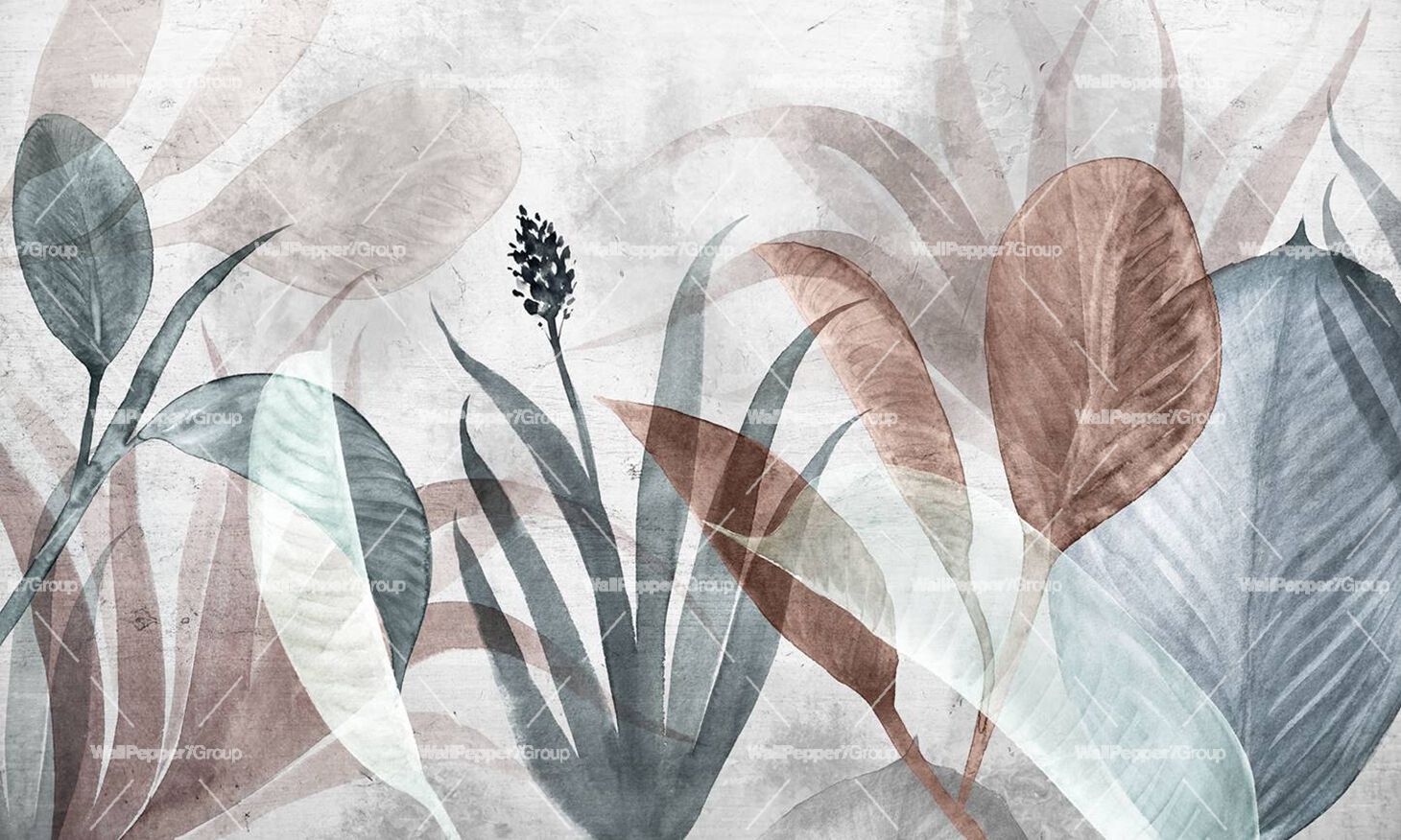 Тропические обои ПВХ бесплатно, экологически чистые, моющиеся WallPepper окружающая среда ARCH-00083124 - Вид №1