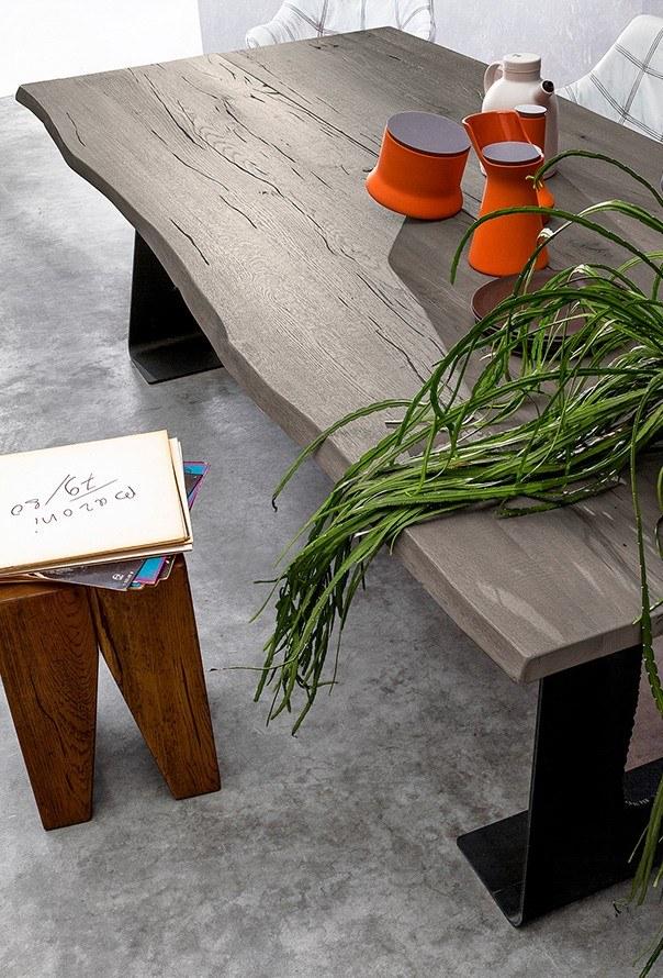 Devina Nais Обеденный стол из массива дерева Twins sun-id-1389501 - Вид №1