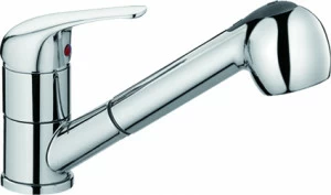 Смеситель для кухни Rush Corsica CO4240-25 выдвижной излив хром