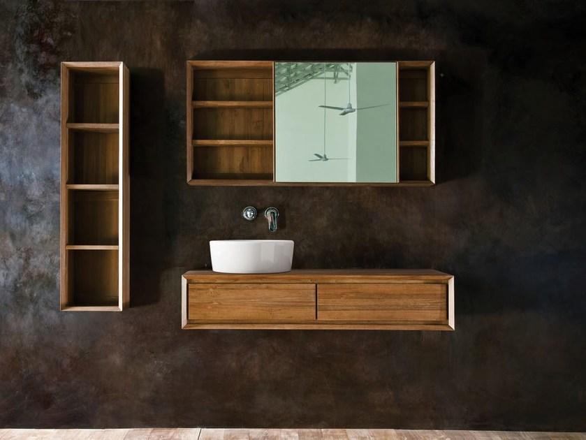 KARPENTER Прямоугольное настенное зеркало с контейнером Taylor sun-id-1513568 - Вид №1