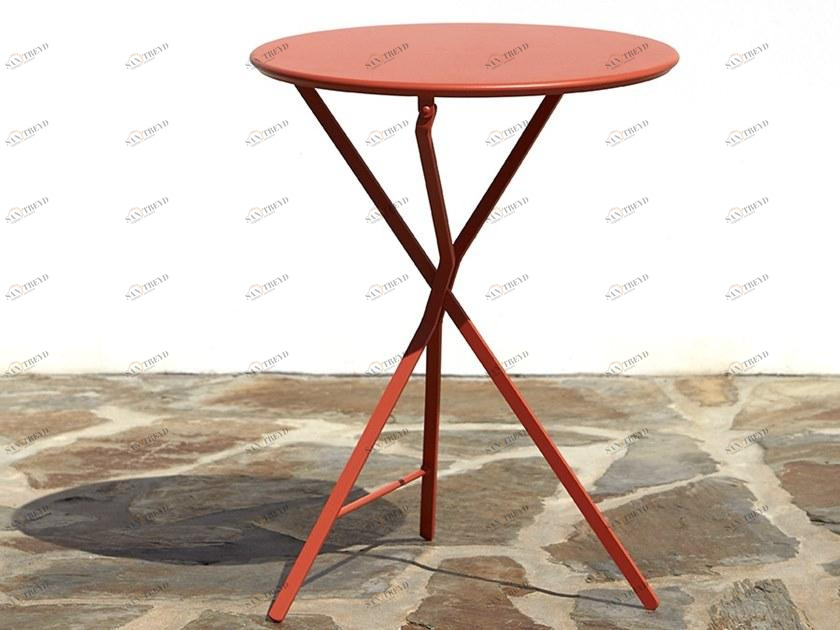 Adico Круглый складной металлический стол sun-id-1489810