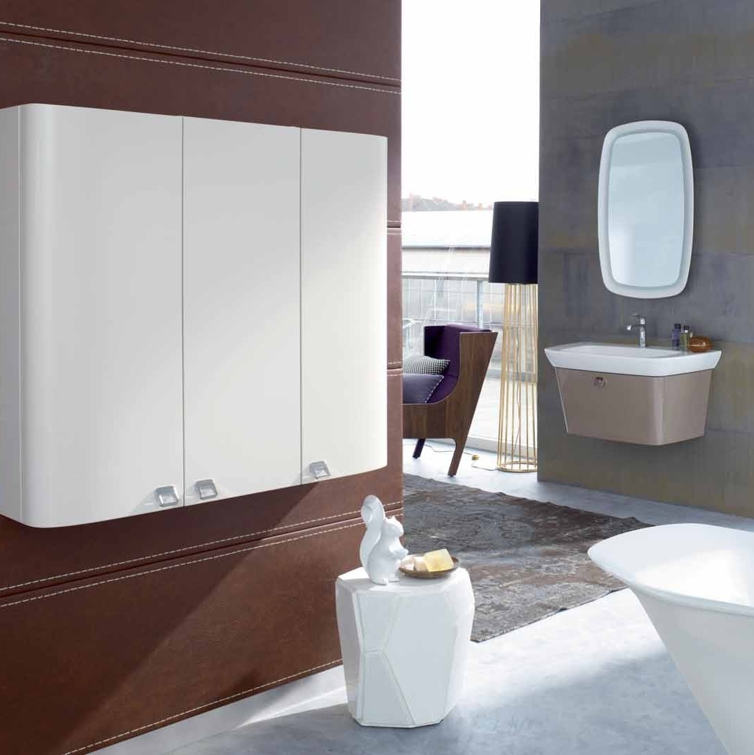 Композиция № 1 Max1 Collection комплект мебели для ванной комнаты Burgbad 42088 - Вид №1