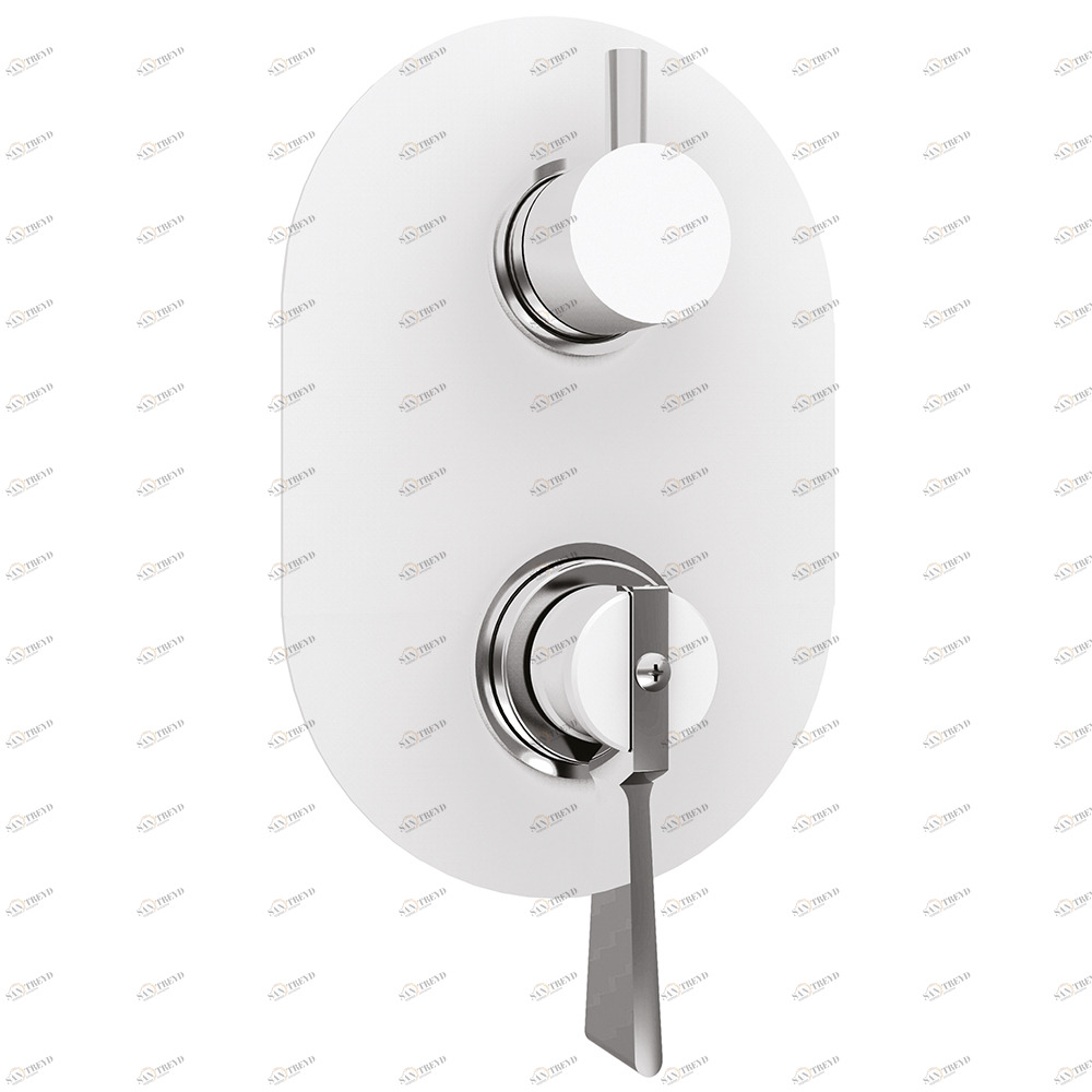 Graffio Смеситель для душа встраиваемый двухсторонний. TU020 