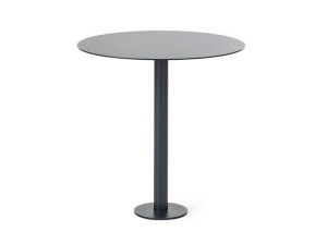 Круглый стол для общественных мест с порошковым покрытием