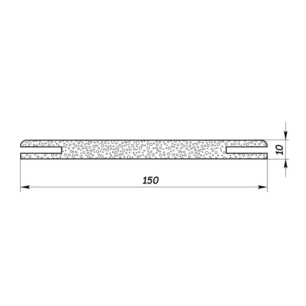 Телескопический добор Сиена 2150×150×10 мм белый 89397516 МАРИО РИОЛИ STLM-1569300 - Вид №2