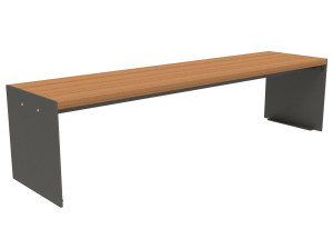 Скамейка в окуме