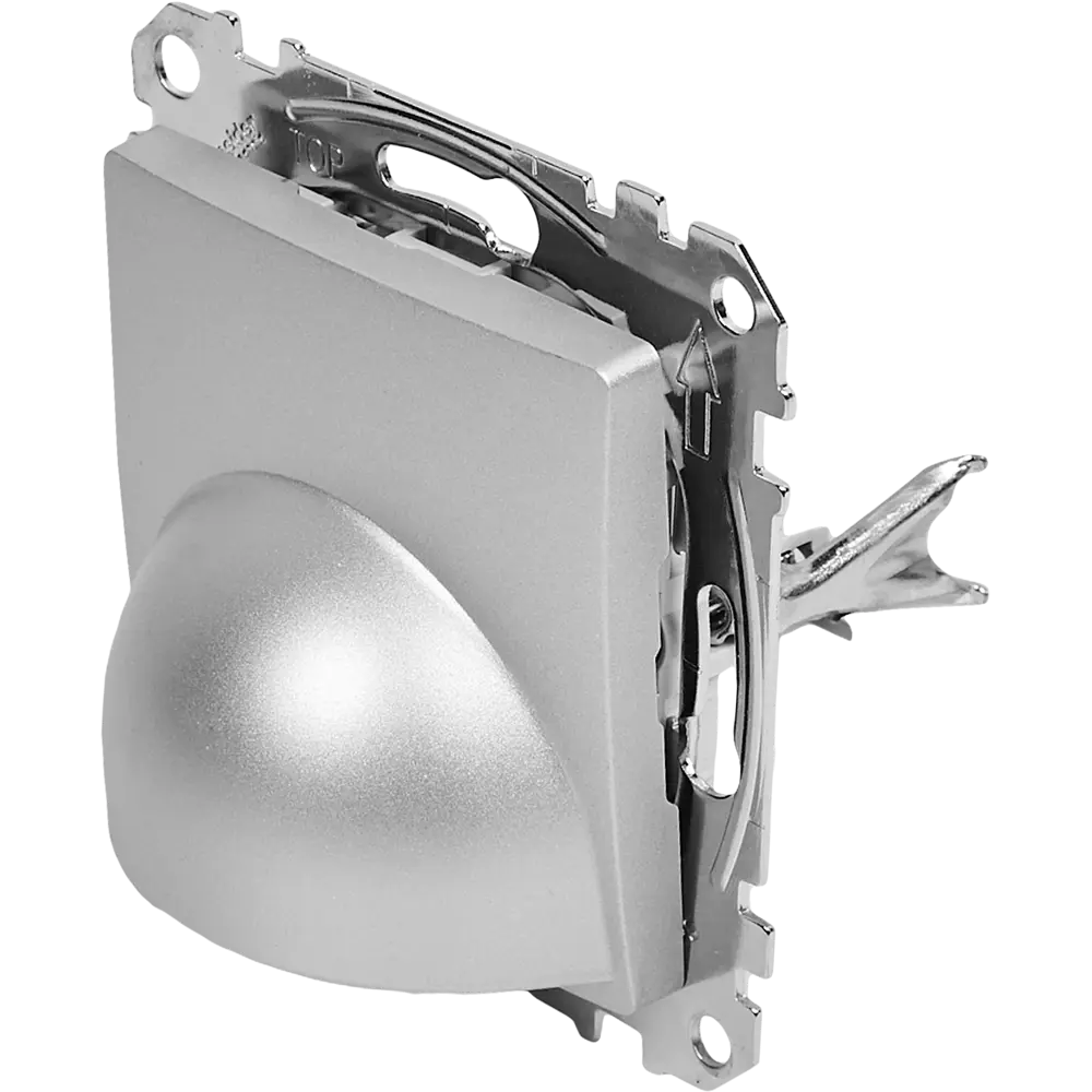 Вывод кабеля встраиваемый Systeme Electric Sedna цвет алюминий STLM-2211652 - Вид №1