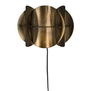 Лампа настенная Corridor, античная латунь